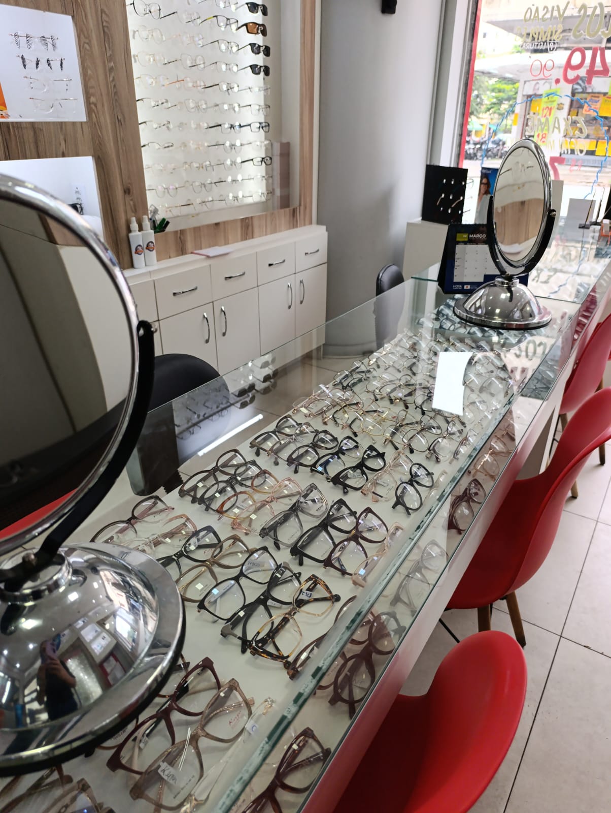 Fachada da Ótica Preço Justo no Centro de Belo Horizonte